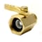 Thrifco Plumbing Heavy Duty 3/4 Inch Brass Garden Hose Shut Off Valve with Large 4403380 - alternate 2